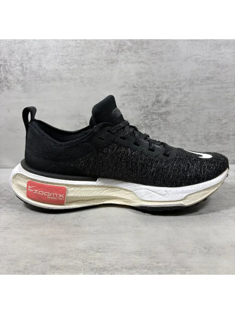 Nike Invincible Run 3 Running Shoes - Women's Size 8 - Black - Picture 2 of 9